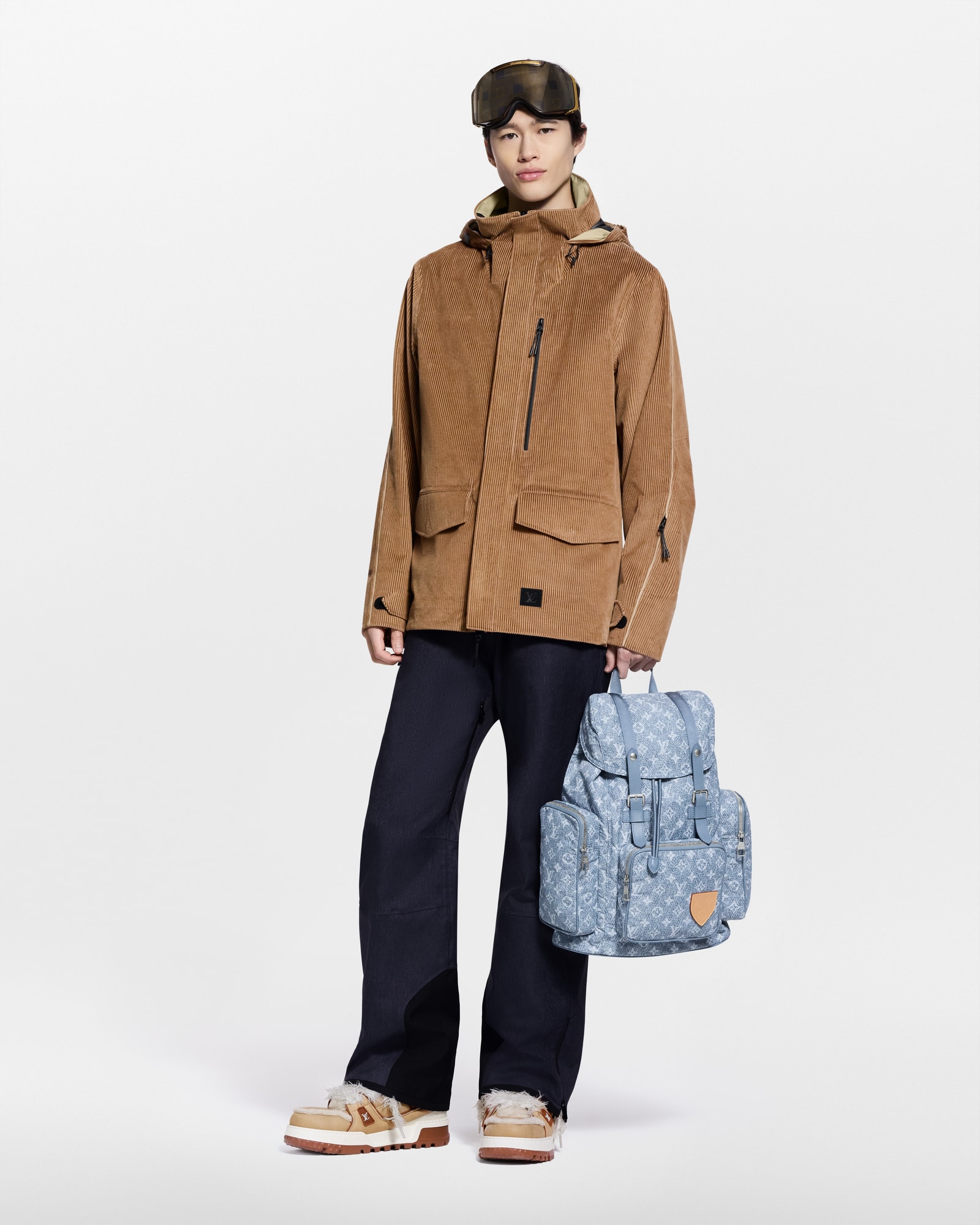 テクニカル コーデュロイ 3-In-1 シェル ジャケット ｜ルイ・ヴィトン